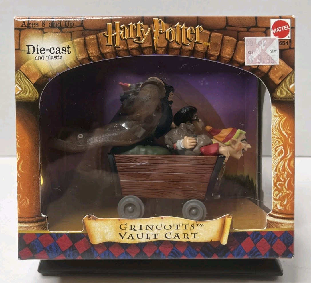 ハリーポッター Mattel Harry Potter Gringotts Vault Cart Action Figure for