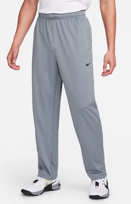 Nike Men's Grey/Black Totality  Dri-FIT Open Hem Versatile Pants (FB7507-084) M