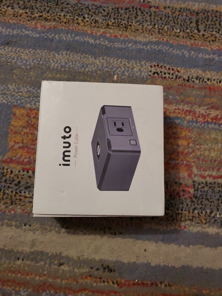 Imuto POWER CUBE 300w Portable Power Station, 230wh 64000mAh Solar