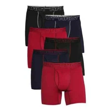Choose Size 6-Pairs And1 ProPlatinum Underwear Reg Leg 6" Boxer Briefs Athletic