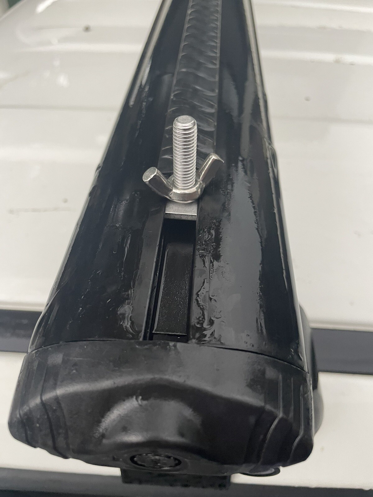 4x Roof Rack T Track Awning Bolts and Wing Nut Stainless Thule Rhino M8