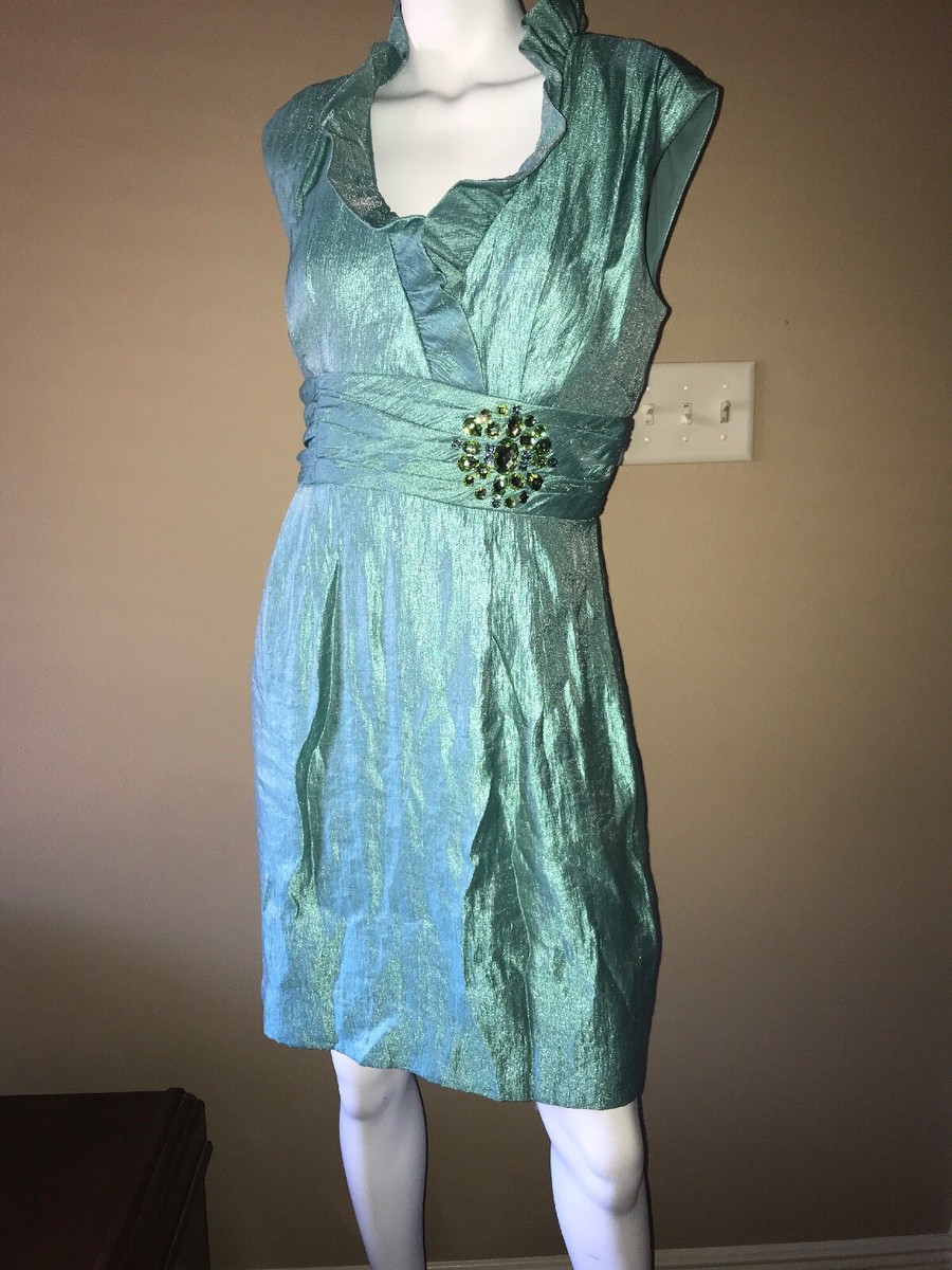 slim fit dress slacks Vintage Pale Green Party Dress – Opal Margate main image 0