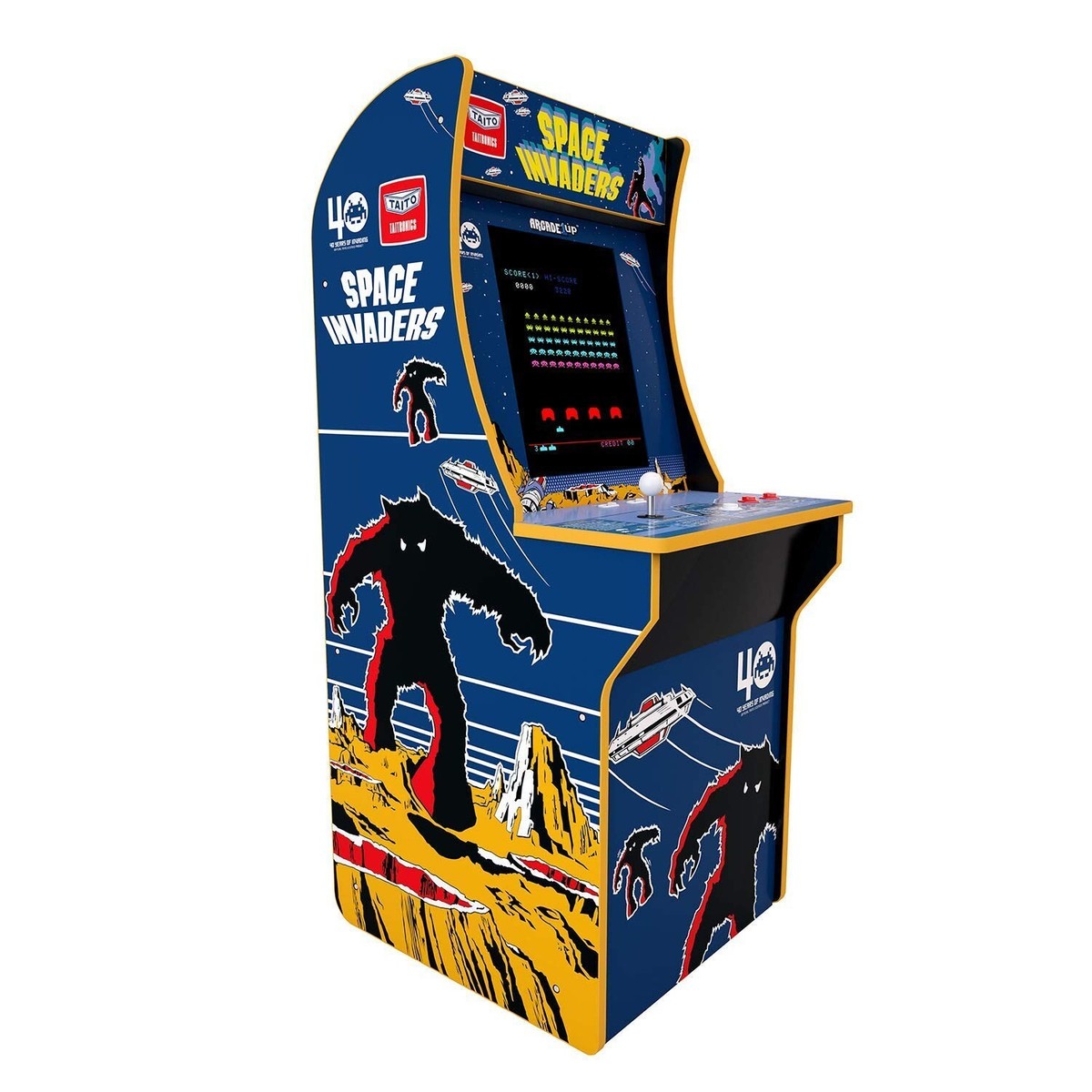 RARE!! Arcade1Up Space Invaders Arcade Machine NEW IN BOX - SEALED
