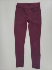 Womens Juniors No Boundaries Red Leggings Size S