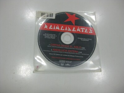 Reincidentes Cd Single Spanish Cartas Desde El Asilo 1998 Promo