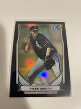 Tyler Danish 2014 Bowman Chrome Black Refractor /75 Chicago White Sox