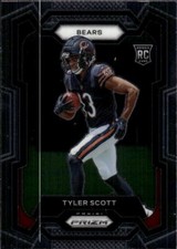 2023 Panini Prizm Tyler Scott #315 Chicago Bears 1J