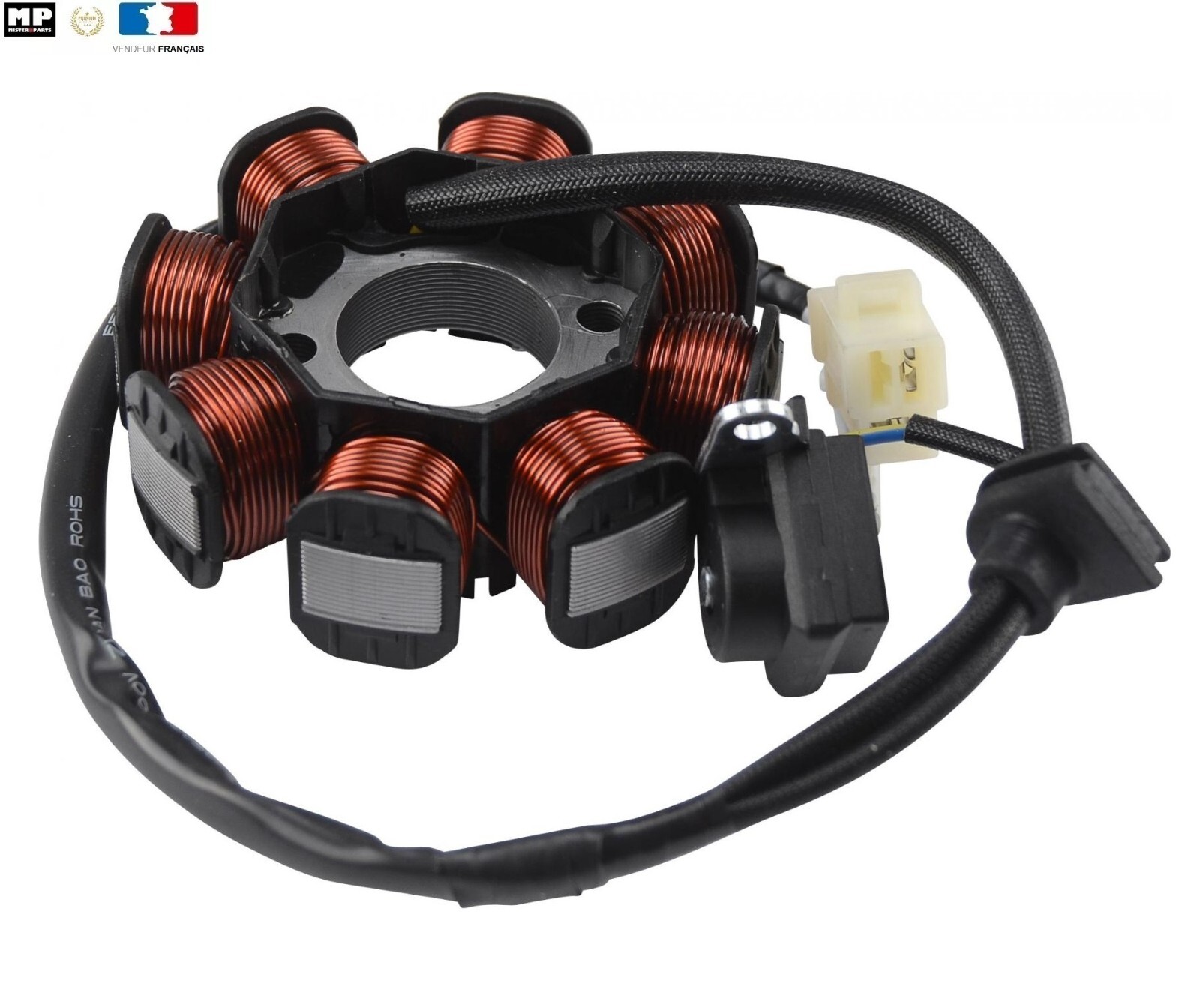 Stator d'allumage Premium conforme OEM 31120-XFA-000 pour scooter SYM Orbit 50