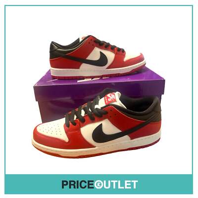 Nike SB Dunk Low Pro Sneaker - Varsity Red - Größe UK 8 - BRANDNEU