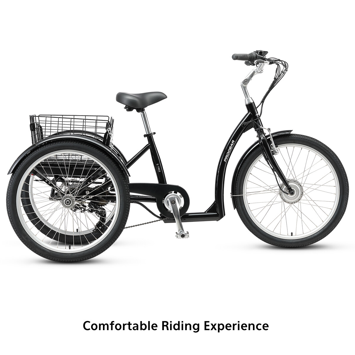 NEW Progear Electric Trike EFree 24" 250w Motor Adult Tricycle 3 Wheel