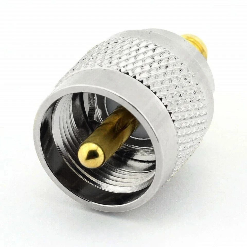 4pcs PL-259 UHF Male Plug to SMA Female Jack RF Adapter Connector USA Stock - Image 3 of 4