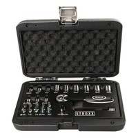 Bit-SteckschlüSsel-Satz 1/4 Zoll Chrom Vanadium Matt 25 Tlg. Stroxx