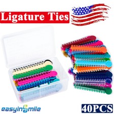 1040pc Dental Orthodontic Ligature Ties Braces Elastic Rubber Band Mixed ColorUS