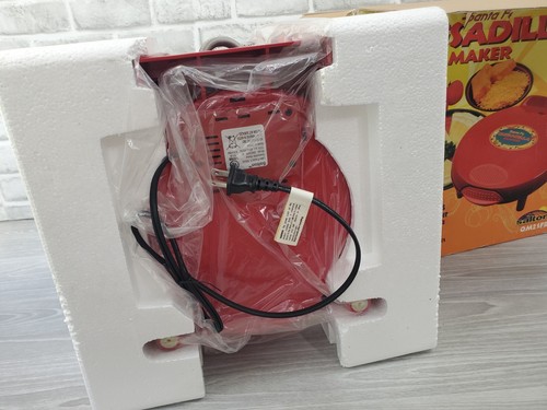 Santa Fe 12" Quesadilla Maker QM2SFR Red Salton 2002 - Picture 6 of 12