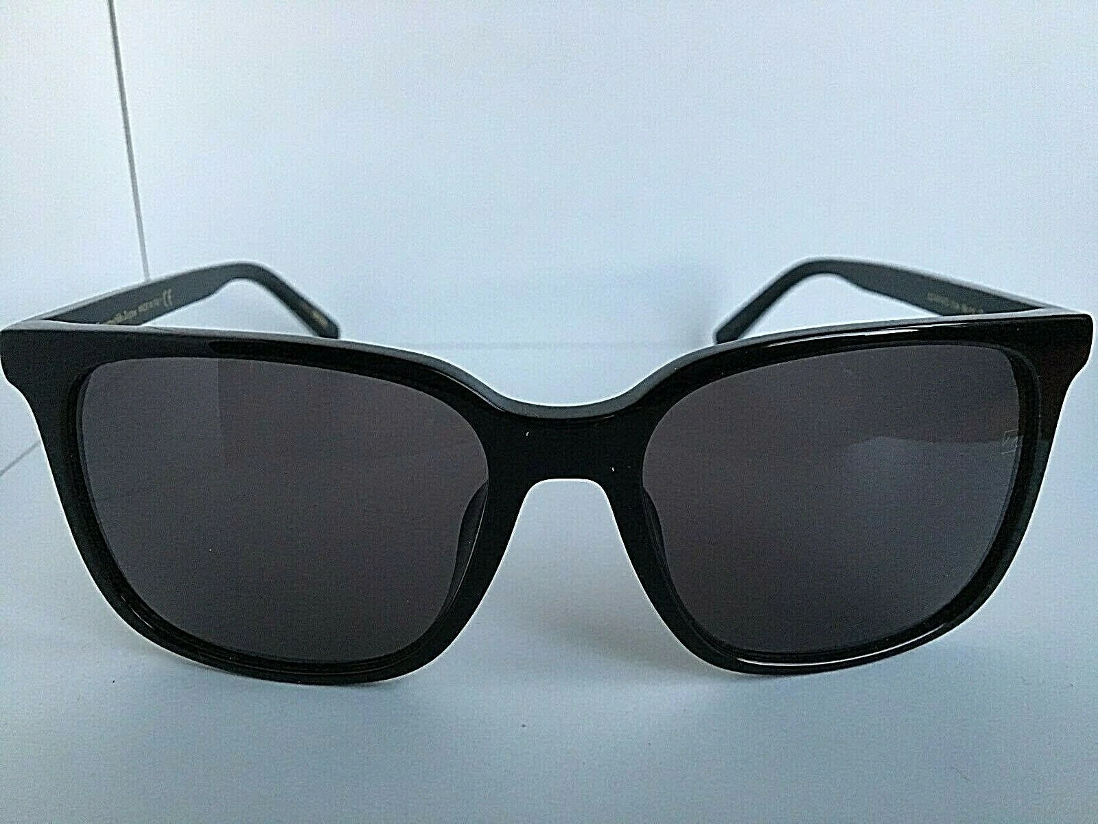 New Ermenegildo Zegna EZ 0017 D 01A 58mm Zeiss Lens Black Men's Sunglasses