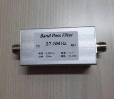 BPF Fliter Shortwave 27.5MHz High Isolation Band Pass Filter NarrowBand 10m Band