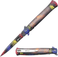 MTech Spring Assisted Folding Knife 4" 3Cr13MoV Steel Blade Aluminum Handle