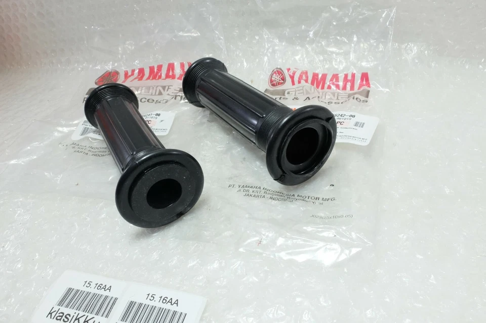 Empuñadura de mango original Yamaha FS1E YL1 YG1 YB100 YA6 YA5 YL2 Par RL Foto 4 de 4