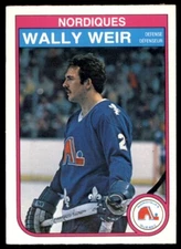 1982-83 O-Pee-Chee OPC Wally Weir #297