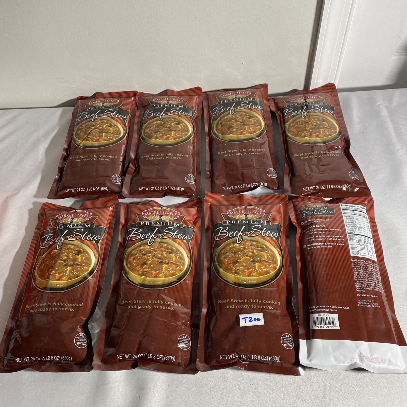 Market Street Classics Premium Beef Stew 24oz. Lot of 8. Sep/2026 ( T 200 ) eBay