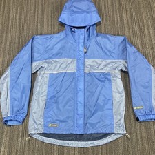 Stearns Jacket Womens Small Dry Wear Full Zip Lightweight Blue Gray Outdoor L/s