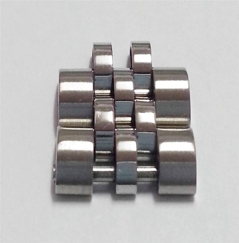 Rolex Ladies SS Bracelet Extra Watch Band Link 10mm x 02 Links For 69174 (LK268) - Picture 3 of 6