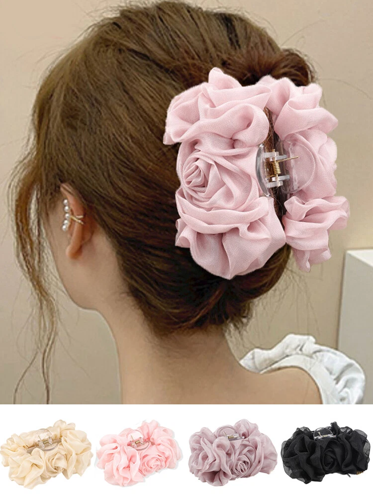 Large flower clip deals