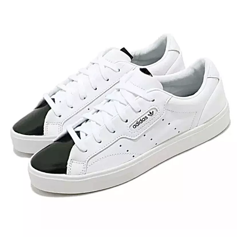 bereik Riet breken Adidas Originals Sleek Womens 6 US White &amp; Black Sneaker EE4709 | eBay