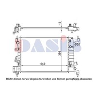 Aks Dasis WasserküHler KüHlrippen GelöTet FüR Chevrolet Aveo SchräGheck T300