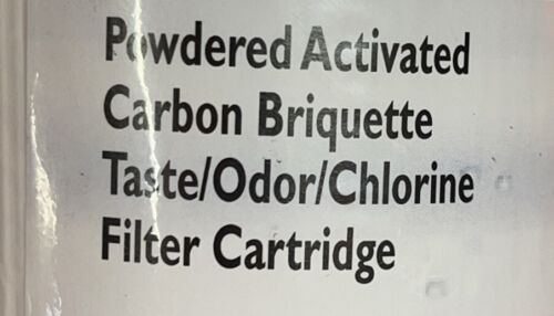2 Pack- Aqua GAC-10" Water Filter POWDERED ACTIVATED CARBON BRIQUETTE CARTRIDGE - Picture 2 of 3