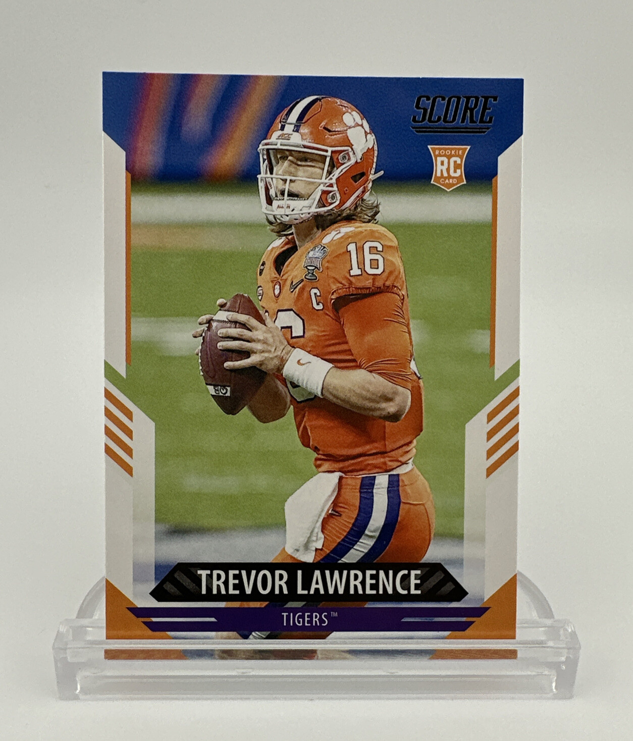 2021 Panini Score Trevor Lawrence NFL Football RC Rookie Card #301