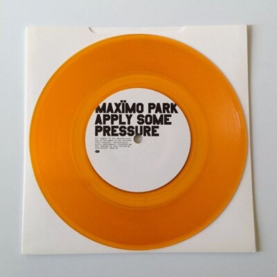 #ad #ad Maximo Park Apply Some Pressure My Life In Reverse 7#x27; inch Orange Vinyl GBP 17.50