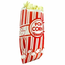 Multipack Retro Paper Popcorn Bags 1 Oz Single Serve Design by Avant Grub