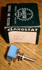New Clarostat 388N 100K Potentiometer 388-N Pots 388N-100K-S 388N100KS