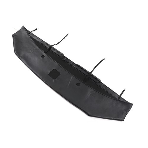 PU Black Leather Car Hood Sand Stone Cover Protector Bra For Ford Ranger 2023+ - Picture 9 of 12