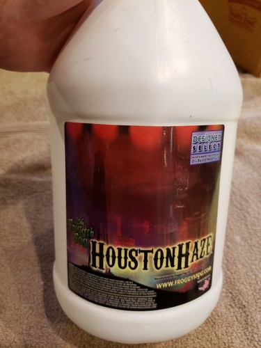 Froggys Fog Houston Haze Oil Based Haze 1 Gallon (part used)