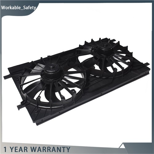 Radiator Cooling Fan Assembly For 2007-2009 2010 Chrysler Sebring 3.5L 2.4L 2.7L - Picture 8 of 12