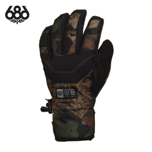 686 Neo Flex infiDRY® Waterproof Breathable Insulated Ski Snowboard Glove Army