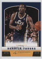 2012-13 Panini Gold Knight Derrick Favors #48 f3f