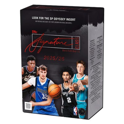 2025-26 TOPPS SIGNATURE CLASS Basketball VALUE BLASTER BOX NBA New Presale