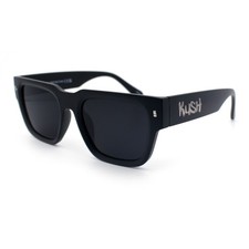 Kush Bold Square Sunglasses for Men UV400 Thick Frame Street Style Eyewear