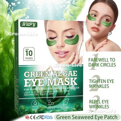 Seaweed Gel Anti-Wrinkle Dark Circle Crystal Collagen Under Eye Patches Pad Mask