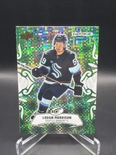 Logan Morrison 2024-25 Upper Deck Ice Emerald Green Rookie #120 Seattle Kraken 