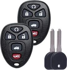 Key Fob Keyless Entry Transponder Ignition Fits for Chevy Impala Buick... 