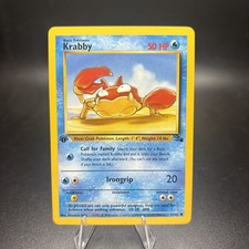 krabby pokemon card value 51/62 Pokemon Card Krabby Fossil 51/62 German – SHPNPokestore main image 0