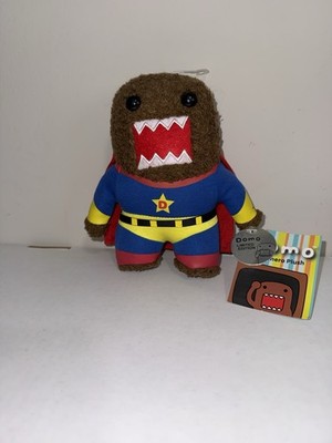 DOMO KUN 8''   LIMITED EDITION Plush Stuffed Toy RARE Superhero  toy NWT