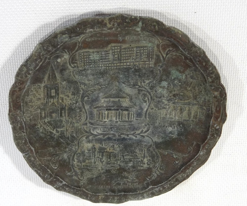 Vintage French Lick Springs & West Baden Hotel Copper Tray