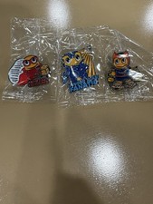 NEW! AMZL Amazon Employee Peccy Pins!  Lot Of 3. MSD Super hero’s.