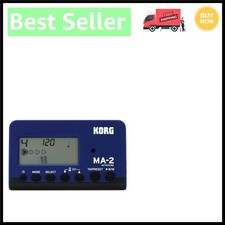MA-2 Digital Metronome with Large Display 400 Hours Battery Life - Blue/Black