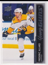2021-22 Upper Deck Young Guns Frederic Allard Rookie Nashville Predators #483
